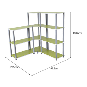 Bộ 2 kệ chữ nhật + 1 kệ góc Flexi Modulo Home 9246-47-49-MG