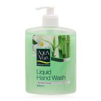 Bộ 2 nước rửa tay dưỡng chất Tre Rừng AquaVera Liquid Hand Wash 500ml