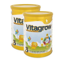 Bộ 2 sữa bột VitaDairy Vitagrow 3 - hộp 900g (dành cho trẻ từ 1-3 tuổi)