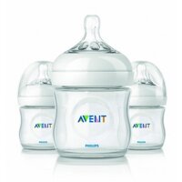 Bộ 3 bình sữa Philips Avent Natural - 125ml