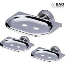 Bộ 3 cái khay đựng xà phòng BAO M3-3006 (INOX 304) 