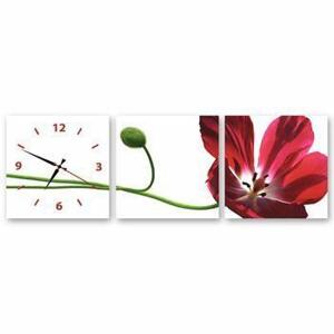 Bộ 3 tranh đồng hồ Thế Giới Tranh Đẹp HH00177 30 x 30 cm (Nhiều màu)