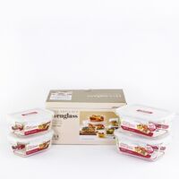 Bộ 4 hộp thủy tinh Lock&amp;Lock – LLG423S4