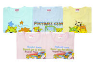 Bộ 5 Áo cài vai tay dài màu Nanio AD109 -  size 3 , 6-9 tháng