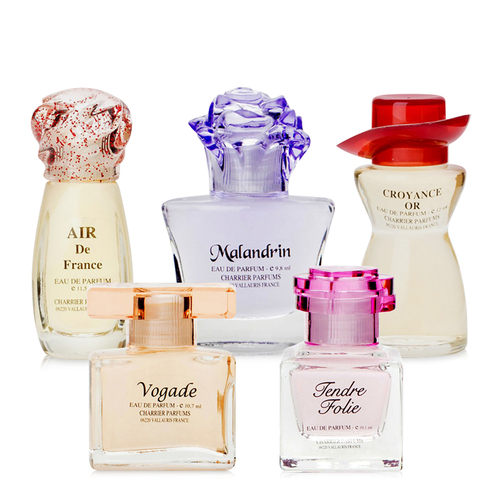 Bộ 5 chai nước hoa nữ Charrier Parfums La Collection