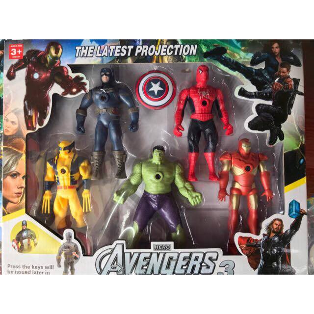 Bộ 5 siêu anh hùng Avengers