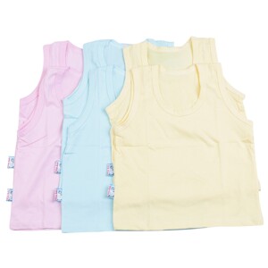 Bộ 6 Áo Ba Lỗ Màu Trơn Mihababy ATL03