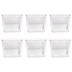 Bộ 6 đèn led mâm ốp trần KL12W