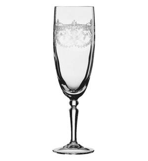 Bộ 6 ly champagne Dampierre Silver H7940 170ml