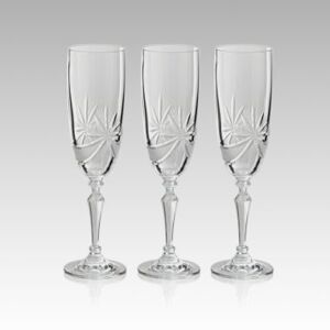 Bộ 6 ly pha lê uống Champagne flute 12805/17002/190