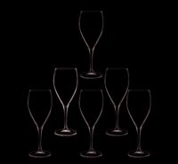 Bộ 6 ly vang pha lê Ý RCR Wine Drop Extra - 660ml