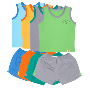 Bộ ba lỗ bé trai Vườn Xuân 7731 - 1-2 tuổi