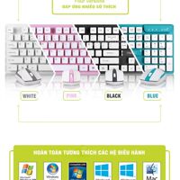Bộ bàn phím chuột không dây Metoo C520
