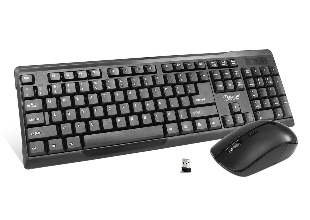 Bộ bàn phím + chuột không dây ZERODATE X1100