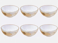 Bộ bát cơm đáy nhỏ hoa lan