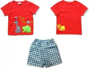 Bộ bé trai Cat hình đắp nổi Safari BBT-921A