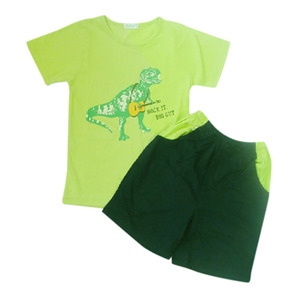 Bộ bé trai hình khủng long đánh đàn Chibi BDT-91