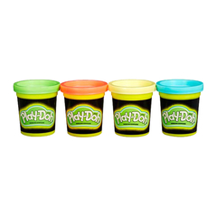 Bộ bột nặn 4 màu dạ quang Play-Doh B3670