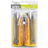 Bộ bút thử điện 6 mũi điện áp thấp Anex No.1095-L