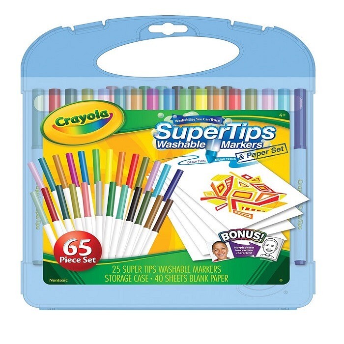 Bộ bút tô màu Supertip Crayola - 25 màu