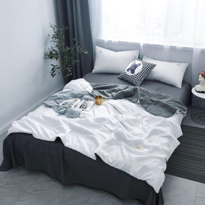 Bộ chăn ga 5 món cotton Basic Solid Rio #FTTH07