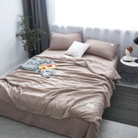 Bộ chăn ga 5 món cotton Basic Solid Rio #FTTH12