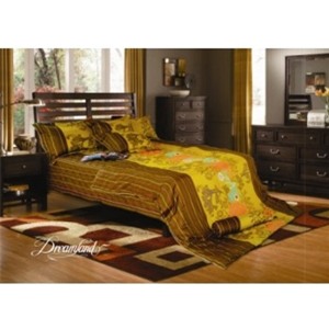 Bộ chăn ga gối Dreamland Cotton lụa DS18 (DS-18)
