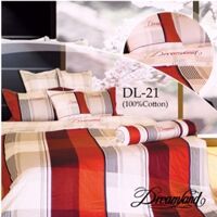 Bộ chăn ga gối Dreamland Cotton lụa DS21 (DS-21)