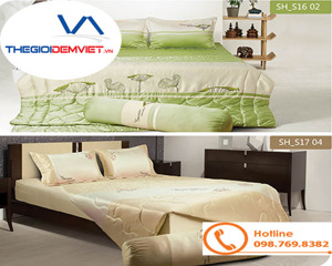 Bộ chăn ga gối Sông Hồng Home TENCEL SH_S17 04