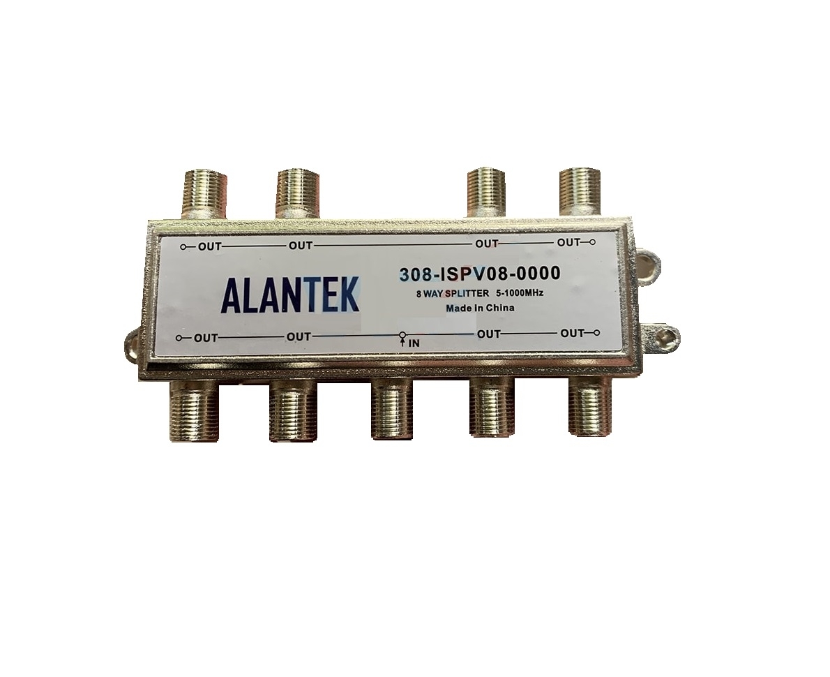 Bộ chia ALANTEK 308-ISPV08-0000 8 Way CATV Indoor Splitter