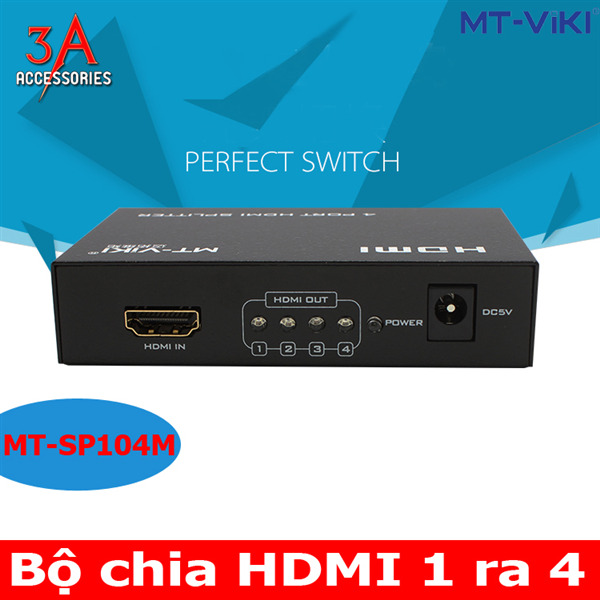 Bộ chia HDMI MT-SP104M cao cấp