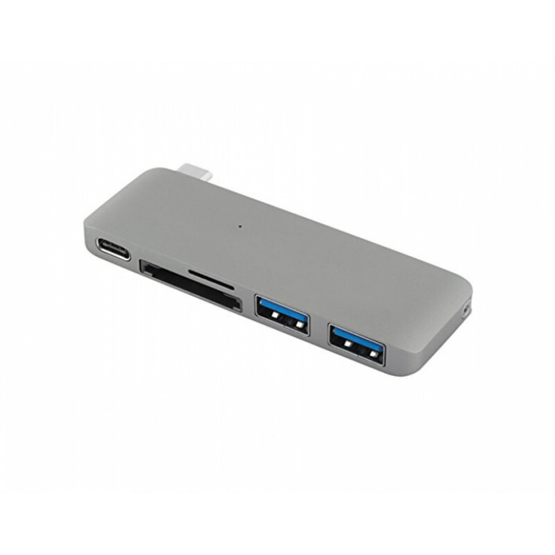 Bộ chia Hub USB-C 5in1 HyperDrive GN21B