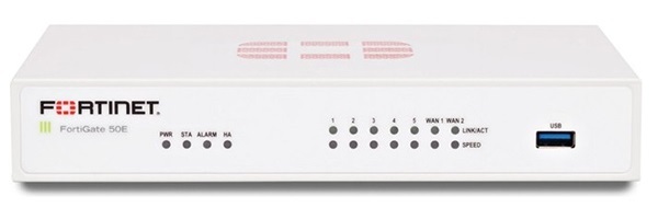 Bộ chia mạng 7 x GE RJ45 ports Firewall with Bundle FORTINET FG-50E-BDL-950-12