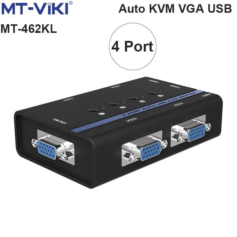 Bộ chia VGA 4 ra 1 có KVM  MT-ViKi MT-462KL