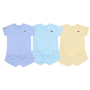 Bộ liền quần thêu màu ngắn tay Vườn Xuân TN1- 7541