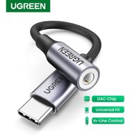 Bộ chuyển đổi âm thanh USB Type C to 3.5mm với chip DAC Ugreen 80154