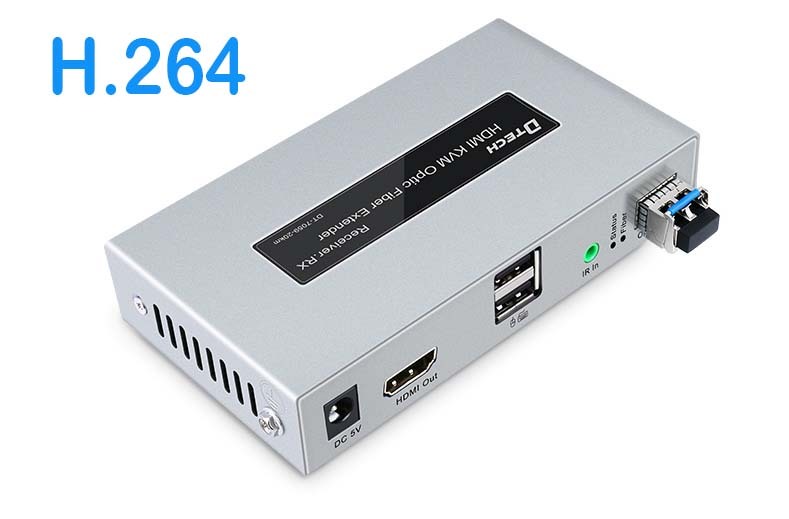 Bộ chuyển đổi HDMI sang quang có cổng USB DTECH DT-7059
