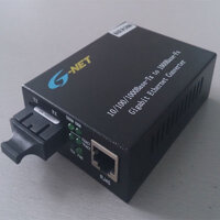 Bộ chuyển đổi quang điện 2 sợi quang 10/100/1000 Converter G-Net HHD-220G-40