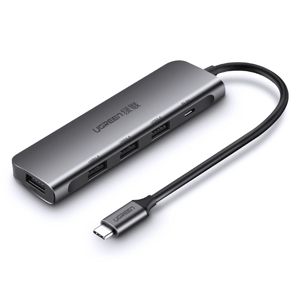 Bộ chuyển đổi USB Type C sang 4 USB Ugreen 50979