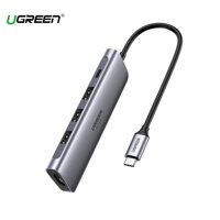 Bộ chuyển Type C to HDMI + Hub USB 3.0 Ugreen 70495