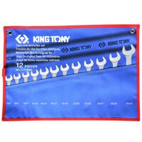 Bộ cờ lê 2 đầu mở 12 chiếc Kingtony 1112MRN