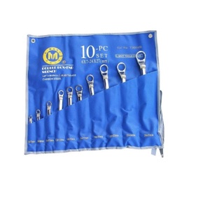 Bộ cờ lê 2 đầu vòng 10 chi tiết C-Mart T0004B