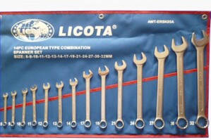 Bộ cờ lê vòng và miệng xi mờ cao cấp 8-32