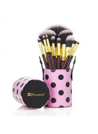 Bộ cọ Pink A Dot Brush Set 11 cây BH Cosmetics