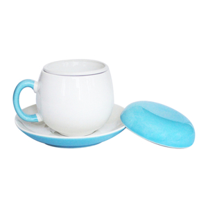 Bộ cốc trà có nắp và lọc Sứ Sương GSSC002 - 180 ml , màu A, C , D
