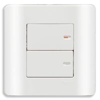 Bộ công tắc đôi 2 chiều Zencelo Schneider E8432_2_G19