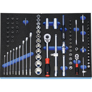 Bộ đầu chìa vặn Holex 916890 82, 82 chi tiết