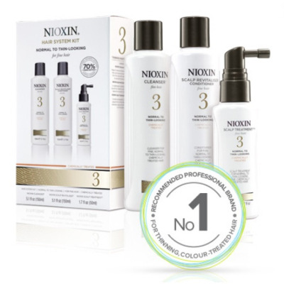 Bộ dầu gội chống rụng tóc Nioxin Trialkit số 3 - 150ml