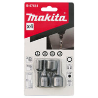 Bộ đầu tuýp vặn vít 4 cái Makita B-57554