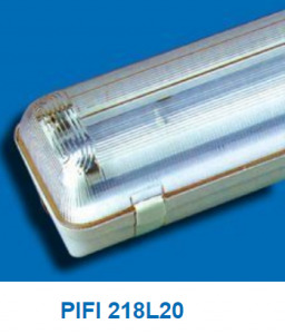 Bộ đèn chống thấm bụi Paragon PIFI218L20
